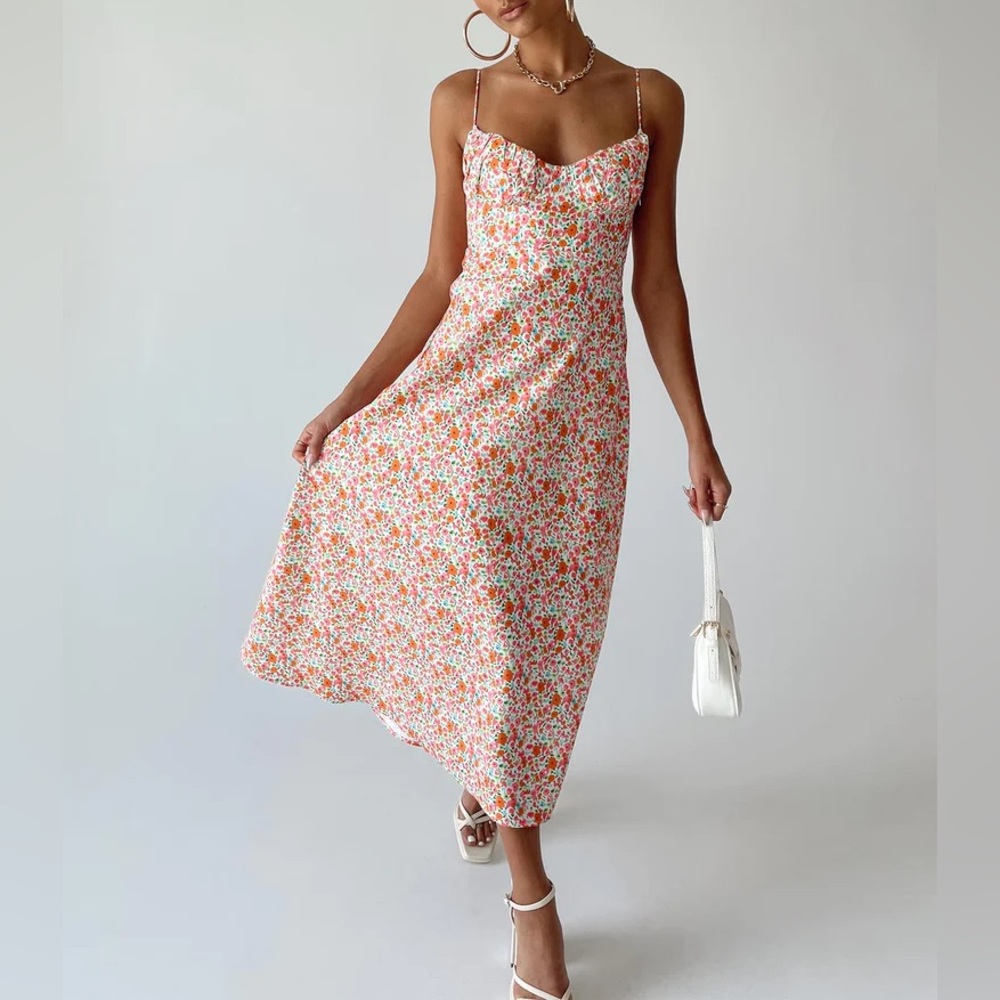 Princess Polly Amara Midi Dress Multi